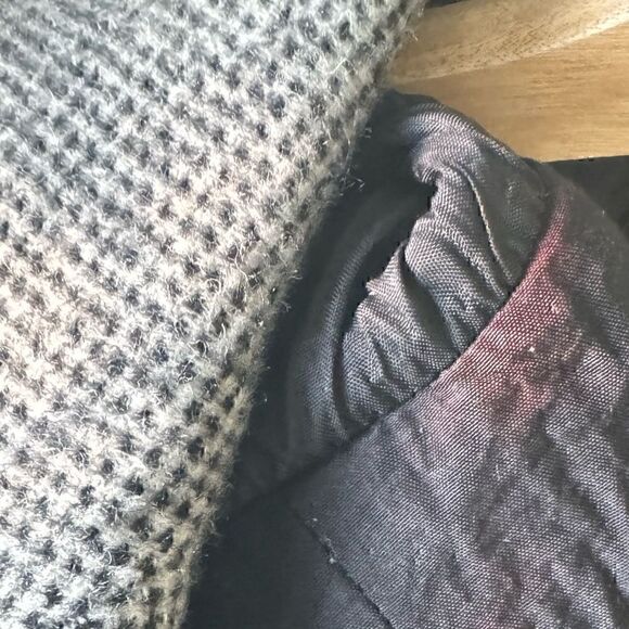 Massimo Dutti Black and White Double Breasted Blazer Size 10 - Picture 11 of 11